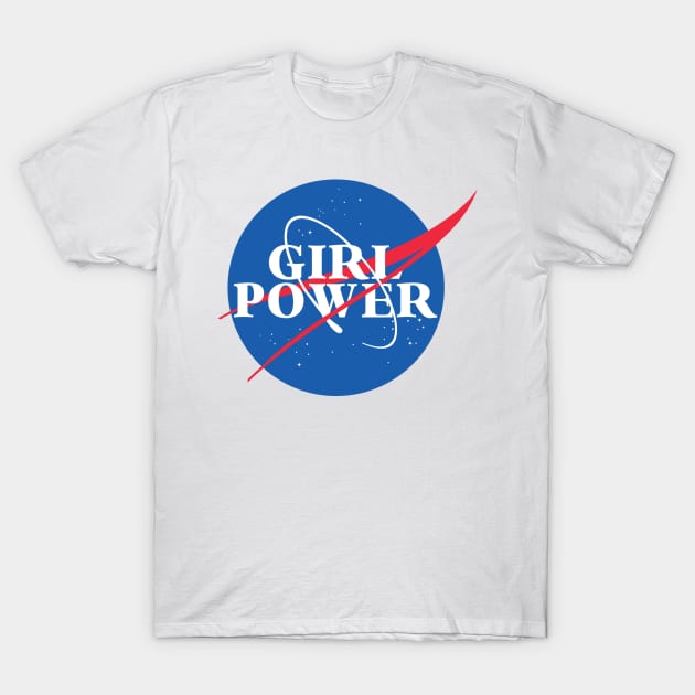 Girl Power - NASA T-Shirt by ally1021